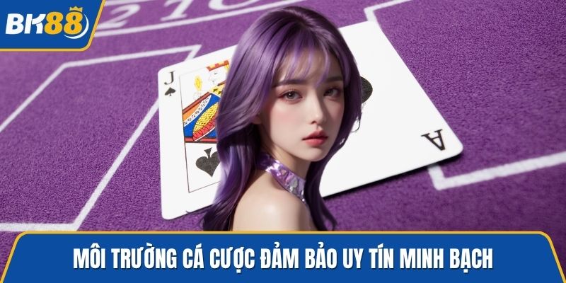 Môi trường cá cược đảm bảo uy tín minh bạch