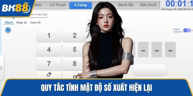 Quy tắc tính mật độ số xuất hiện lại