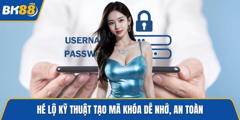 Hé lộ kỹ thuật tạo mã khóa dễ nhớ, an toàn